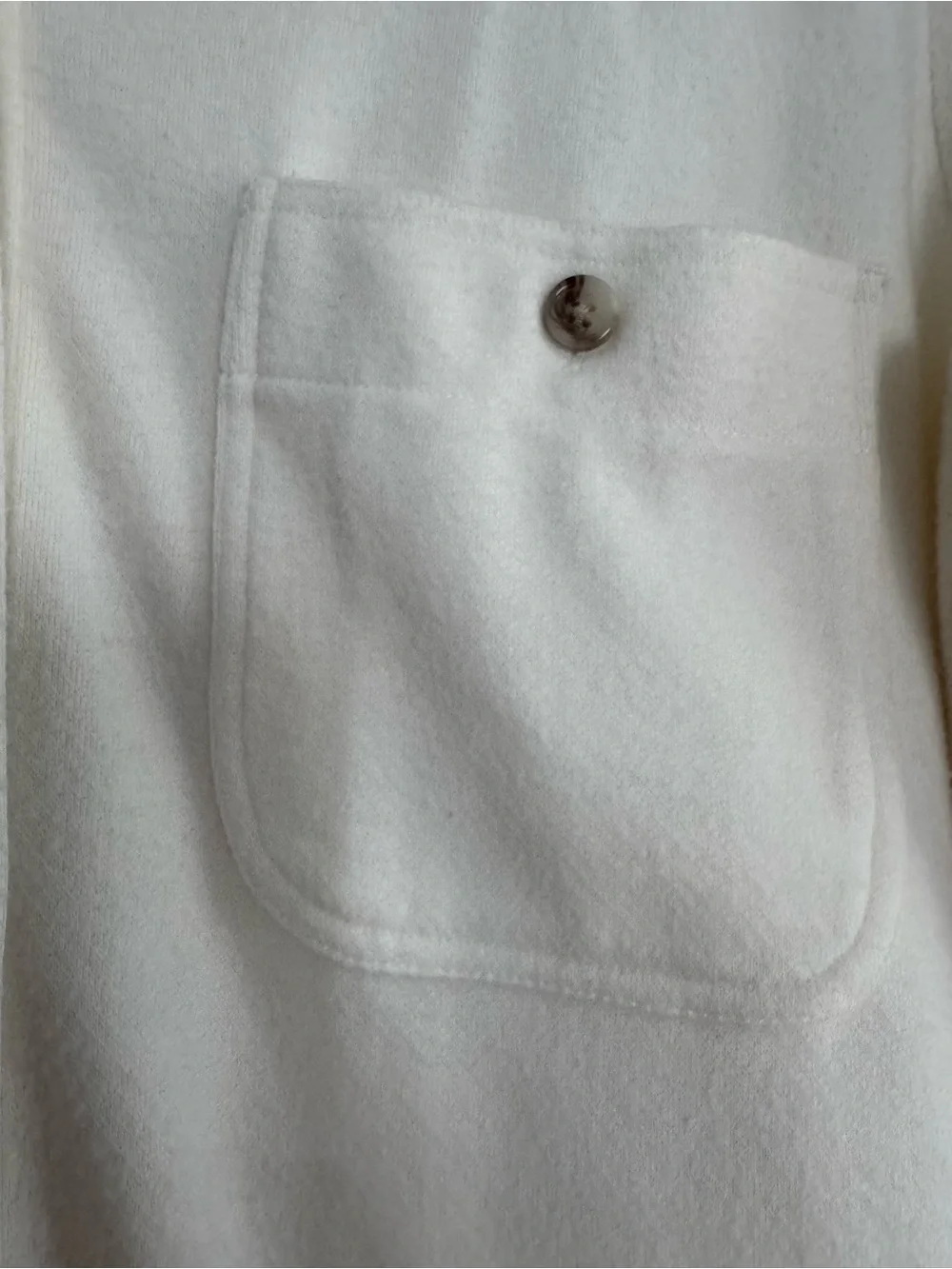Faherty Sweater Shirt | Size Medium
